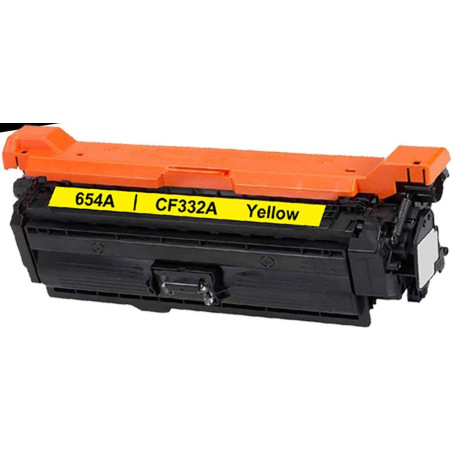 Toner HP Compatível Nº654A (CF332A) Amarelo