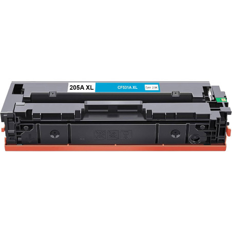 Toner HP Compatível Nº205A XL (CF531A) Azul (Alta capacidade)