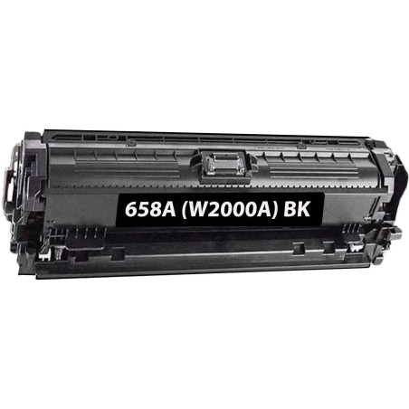 Toner HP Compatível Nº658X/658A (W2000X/W2000A) Preto