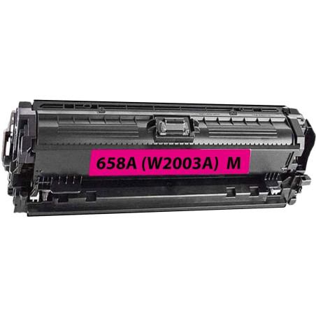 Toner HP Compatível Nº658X/658A (W2003X/W2003A) Magenta