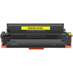 Toner HP Compatível Nº415X/415A (W2032X/W2032A) Amarelo