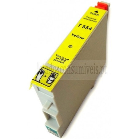 Tinteiro Epson Compatível T0554 Amarelo