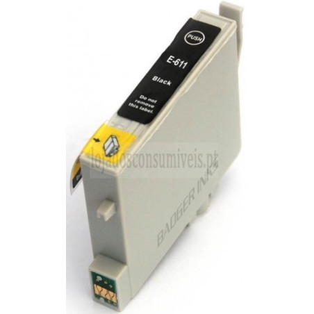 Tinteiro Epson Compatível T0611 Preto