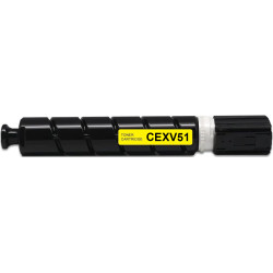 Toner Canon Compatível CEXV51 Amarelo