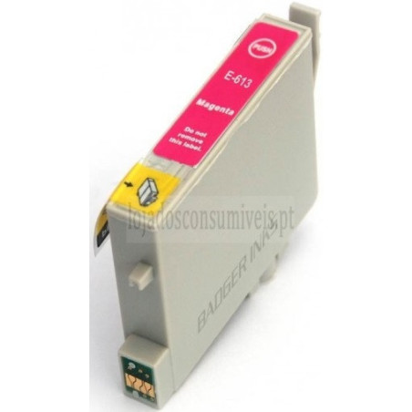 Tinteiro Epson Compatível T0613 Magenta