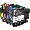 Conjunto 4 Tinteiros Brother Compatíveis LC422XL