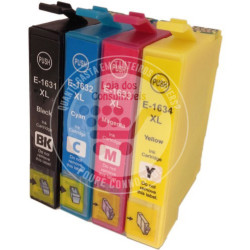 Conjunto 4 Tinteiros Epson Compatíveis 16XL - T1631/2/3/4 (T1636)