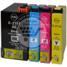 Conjunto 4 Tinteiros Epson Compatíveis T2711/2/3/4 (T2715) - 27XL