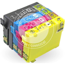 Conjunto 4 Tinteiros Epson Compatíveis T3471/2/3/4 (T3476) - 34XL