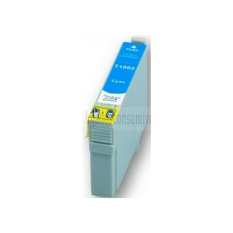Tinteiro Epson Compatível T1002 Azul