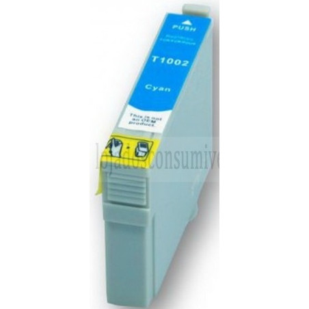 Tinteiro Epson Compatível T1002 Azul