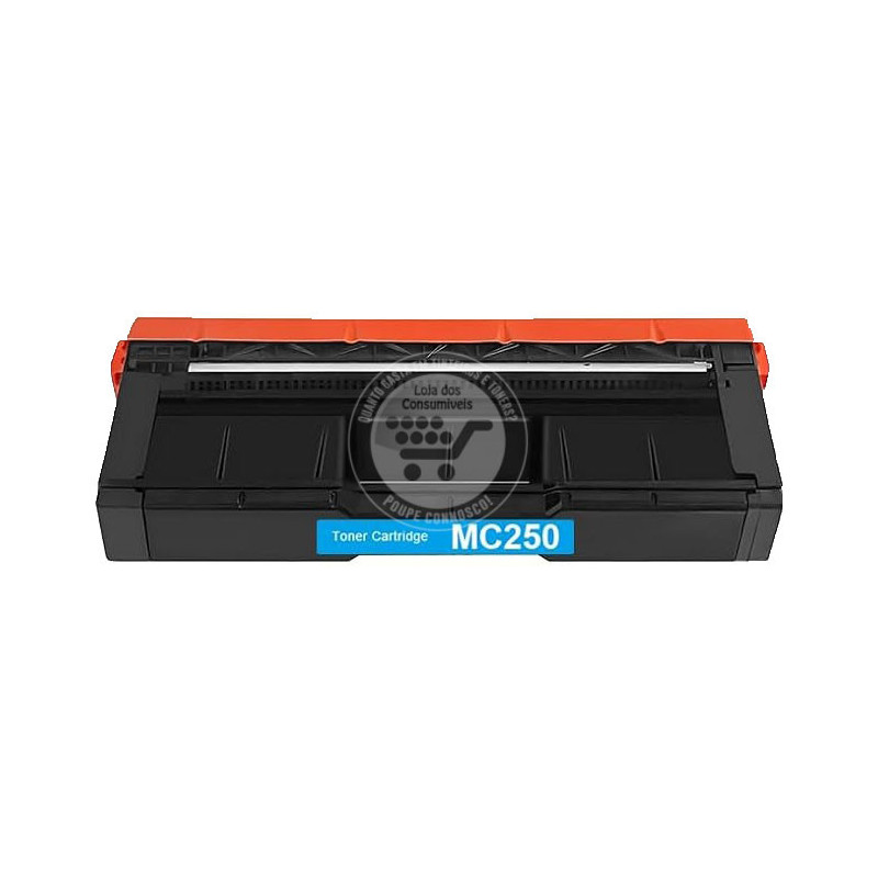 Toner Compatível Ricoh MC250/PC300/PC301/PC302 Azul