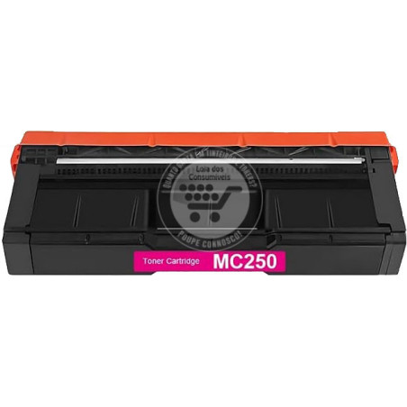 Toner Compatível Ricoh MC250/PC300/PC301/PC302 Magenta