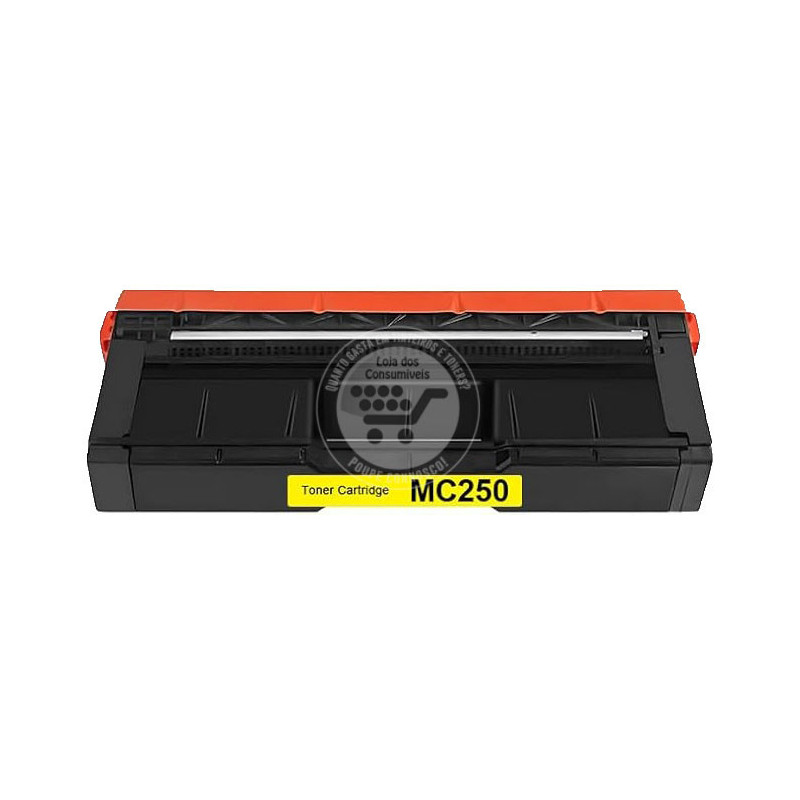 Toner Compatível Ricoh MC250/PC300/PC301/PC302 Amarelo