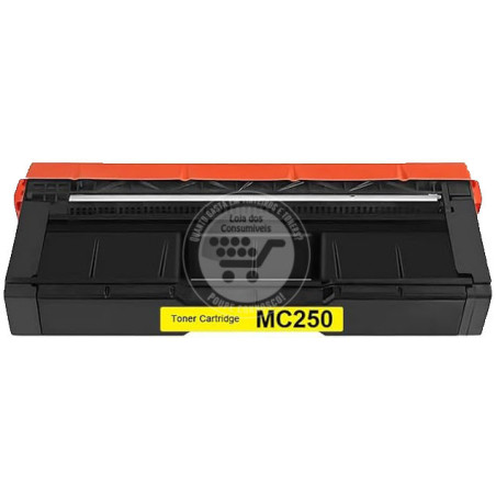 Toner Compatível Ricoh MC250/PC300/PC301/PC302 Amarelo
