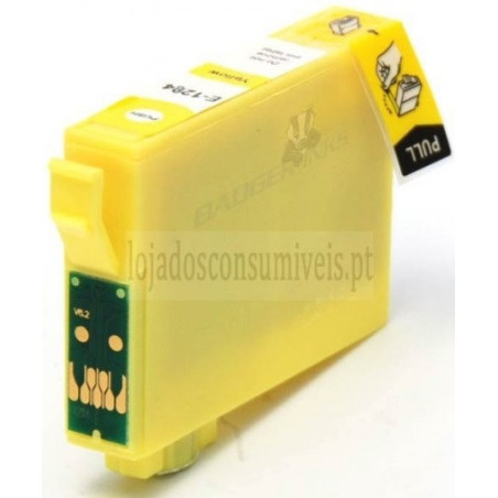 Tinteiro Epson Compatível T1284 Amarelo