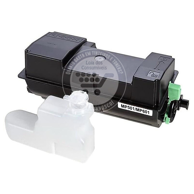 Toner Compatível Ricoh Aficio MP501/MP601 Preto