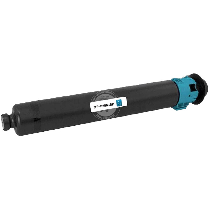 Toner Compatível Ricoh Aficio MP-C2503SP/MP-C2003SP/MP-C2004SP/MP-C2504SP Azul