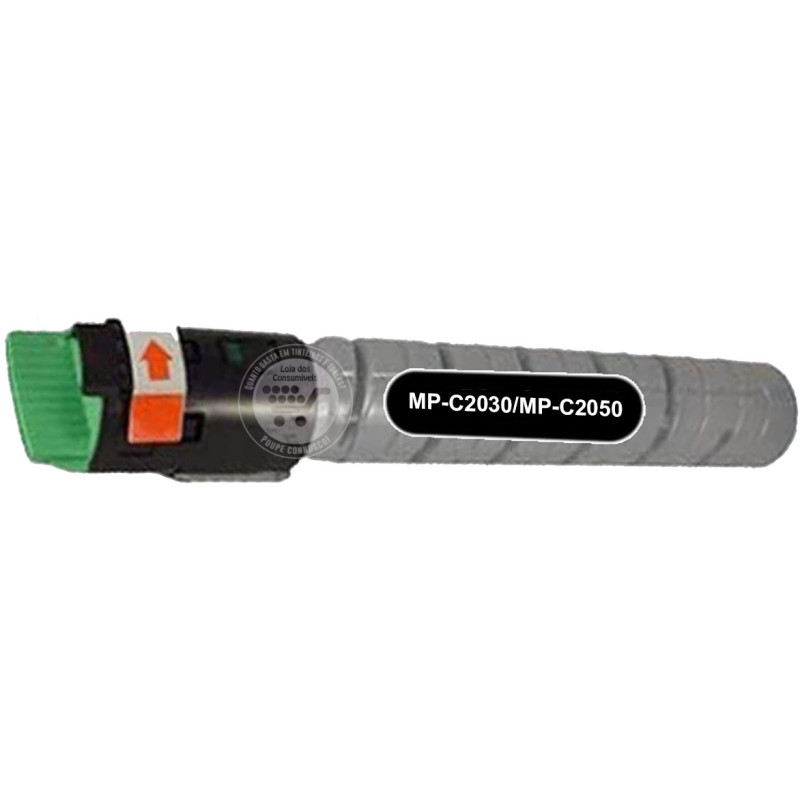 Toner Compatível Ricoh Aficio MP-C2030/MP-C2050 Preto