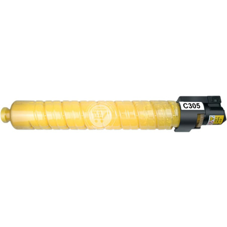 Toner Compatível Ricoh Aficio MP-C305/MP-C305SPF Amarelo