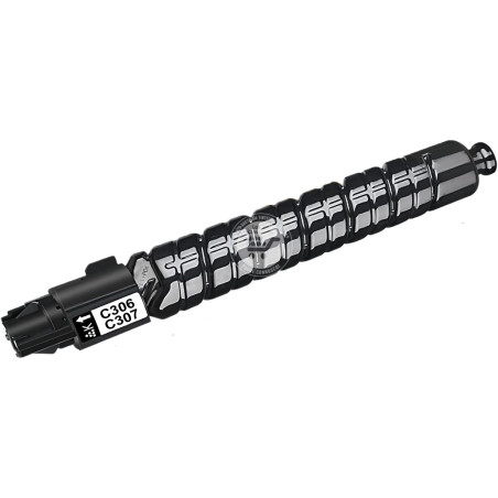 Toner Compatível Ricoh Aficio MP-C306/MP-C307/MP-C406/MP-C407 Preto