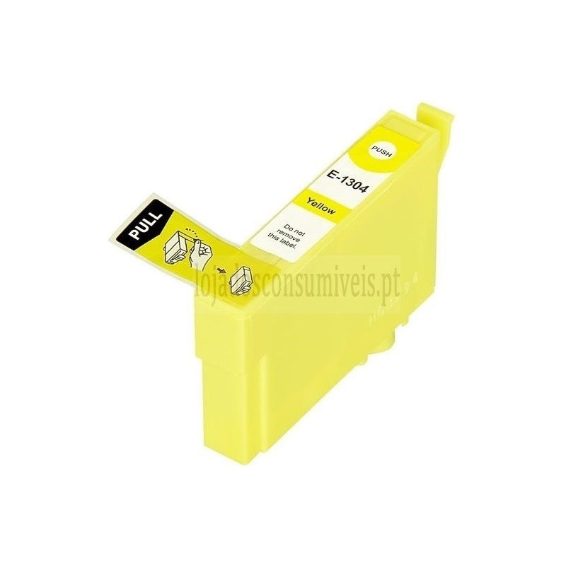 Tinteiro Epson Compatível T1304 Amarelo Tinteiro Epson Compatível T1304 Amarelo