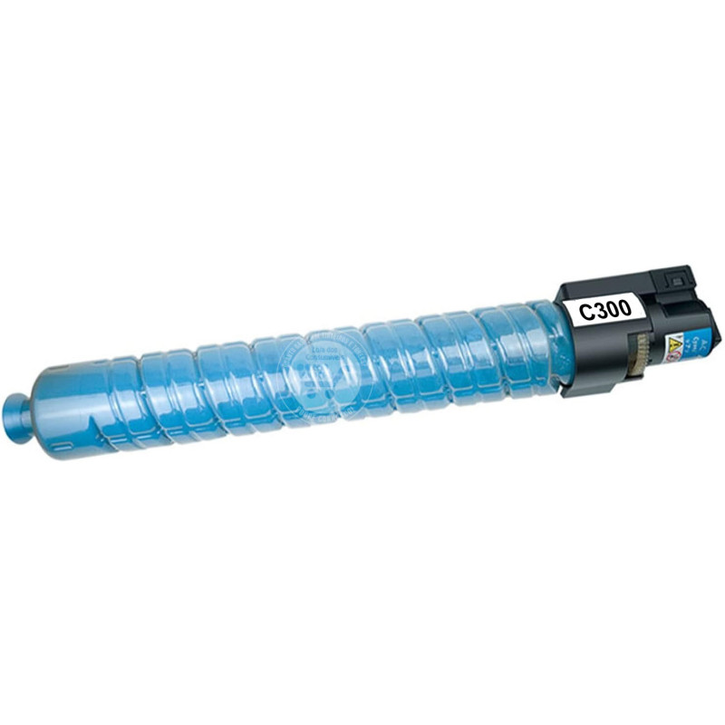 Toner Compatível Ricoh Aficio MP-C300/MP-C400/MP-C401 Azul