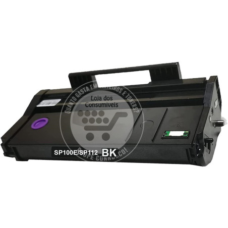 Toner Compatível Ricoh Aficio SP100E/SP112 Preto