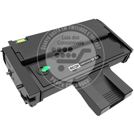Toner Compatível Ricoh Aficio SP201N/SP204SN/SP203S/SP211/SP213 Preto
