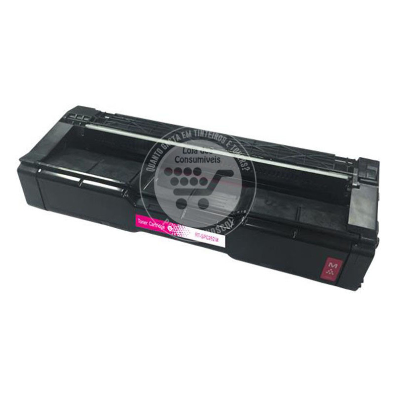 Toner Compatível Ricoh Aficio SPC252/SPC262 Magenta