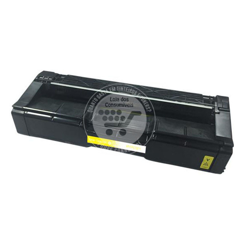 Toner Compatível Ricoh Aficio SPC252/SPC262 Amarelo