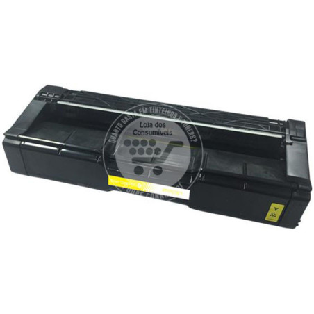 Toner Compatível Ricoh Aficio SPC252/SPC262 Amarelo