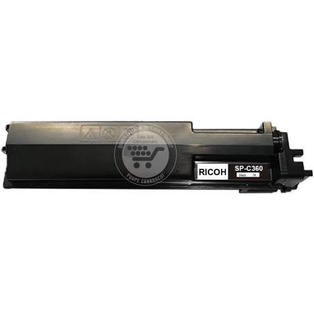 Toner Compatível Ricoh Aficio SP-C360/SP-C361 Preto
