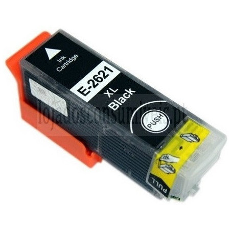 Tinteiro Epson Compatível T2621/T2601 (26XL) Preto