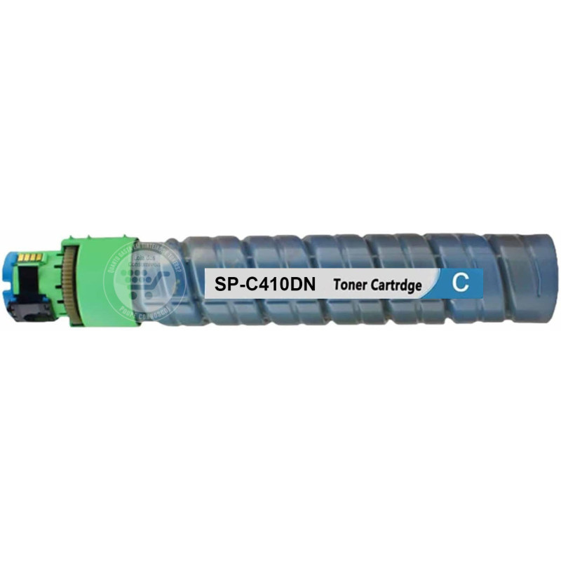 Toner Compatível Ricoh Aficio SP-C410DN/SP-C411DN/Type 245 Azul