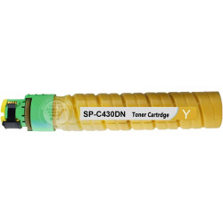 Toner Compatível Ricoh Aficio SP-C430DN/SP-C431DN/SP-C440DN Amarelo