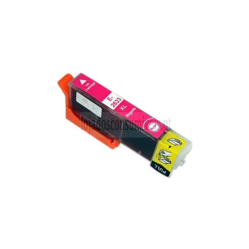 Tinteiro Epson Compatível T2633/T2613 (26XL) Magenta