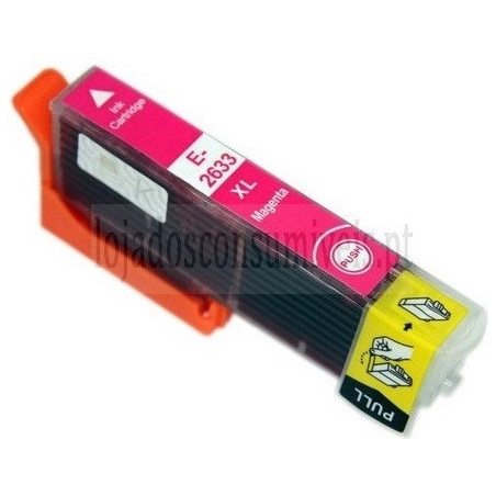 Tinteiro Epson Compatível T2633/T2613 (26XL) Magenta