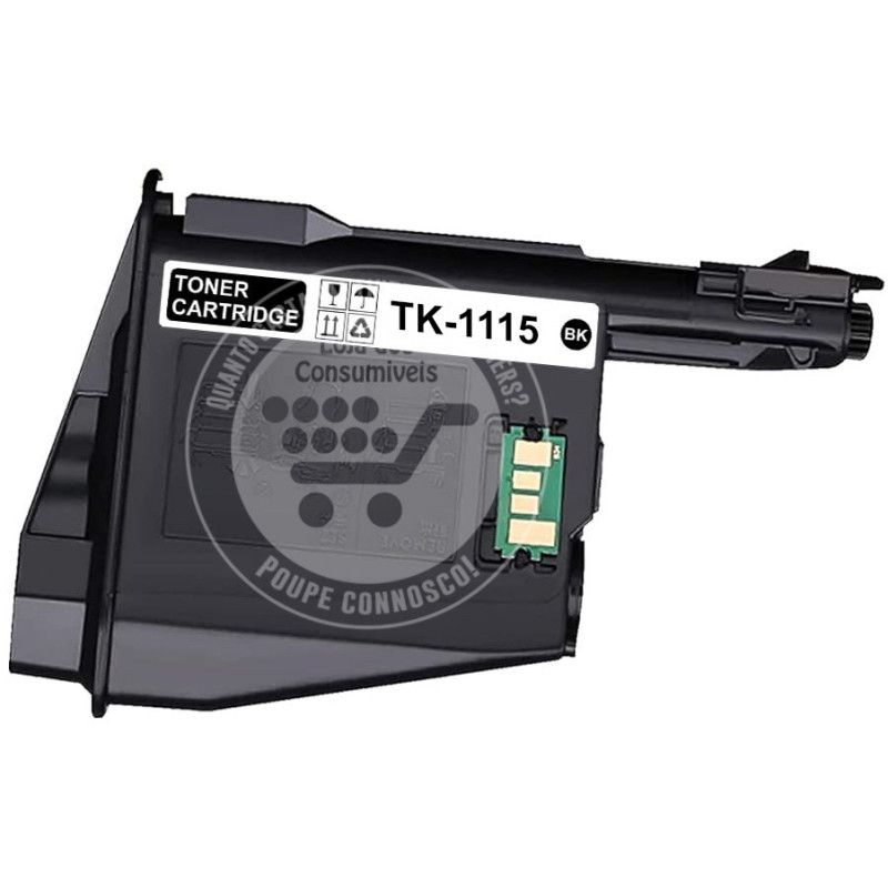 Toner Kyocera Compatível TK1115 Preto