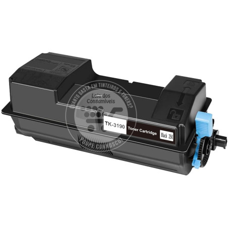 Toner Kyocera Compatível TK3190 Preto