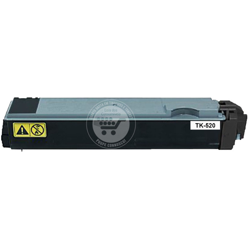 Toner Kyocera Compatível TK520 Preto