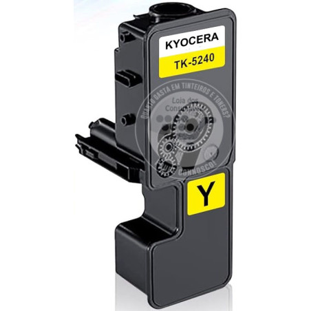 Toner Kyocera Compatível TK5240 Amarelo