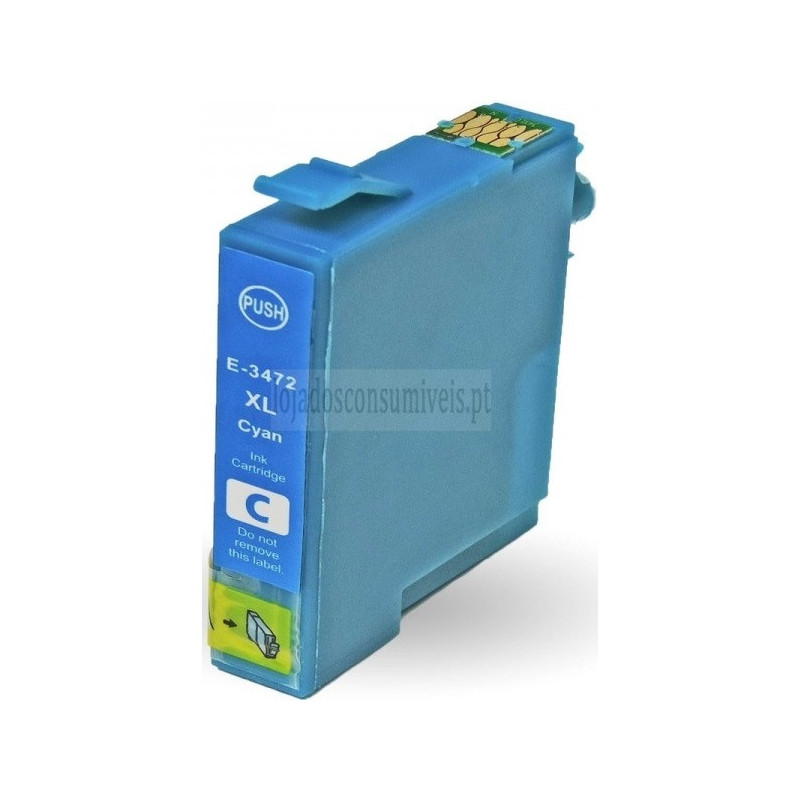 Tinteiro Epson Compativel T3472/T3462 (34XL) Azul