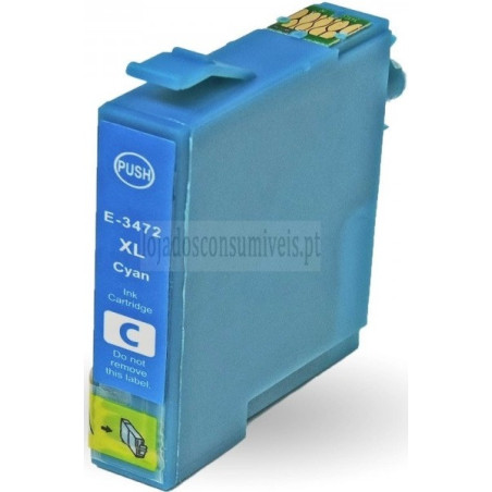 Tinteiro Epson Compativel T3472/T3462 (34XL) Azul