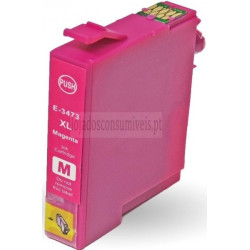 Tinteiro Epson Compativel T3473/T3463 (34XL) Magenta