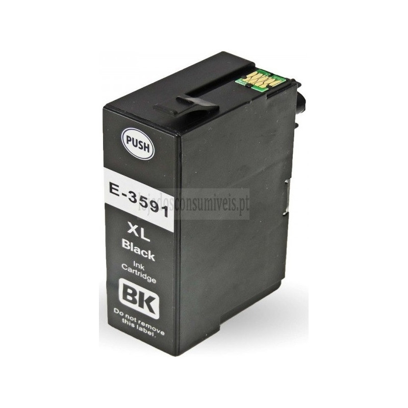 Tinteiro Epson Compativel T3591/T3581 (35XL) Preto