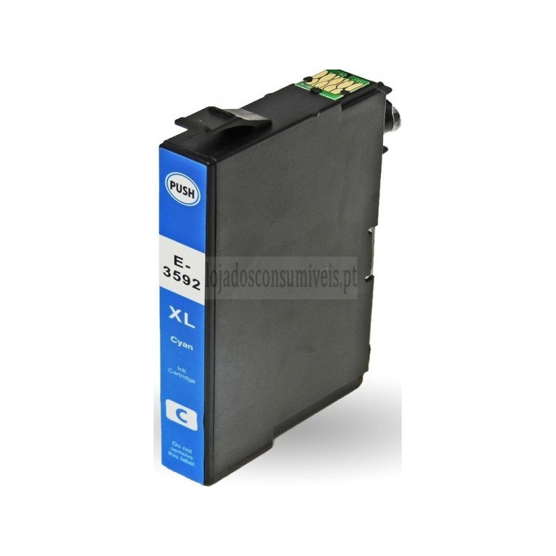 Tinteiro Epson Compativel T3592/T3582 (35XL) Azul