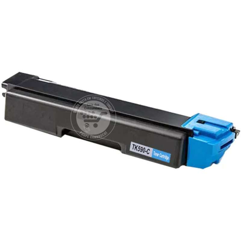 Toner Kyocera Compatível TK590 Azul