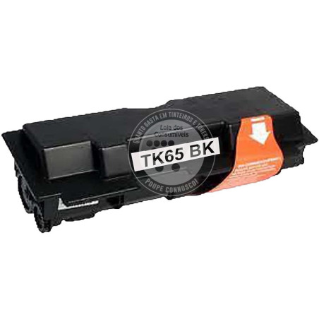 Toner Kyocera Compatível TK65/TK67 Preto