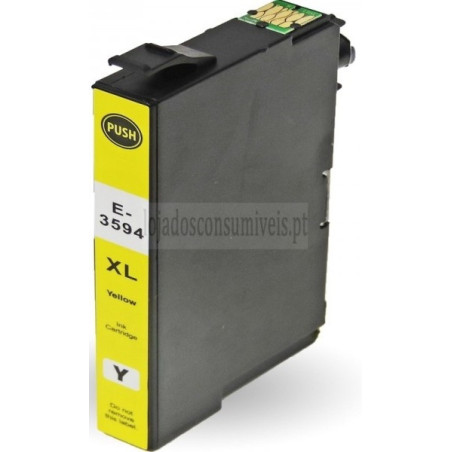 Tinteiro Epson Compativel T3594/T3584 (35XL) Amarelo